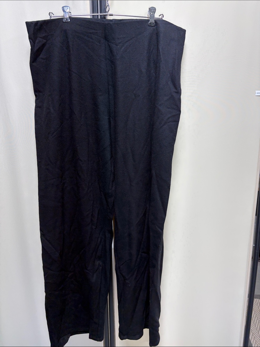 Eileen Fisher Black Straight-Leg Womens Pants